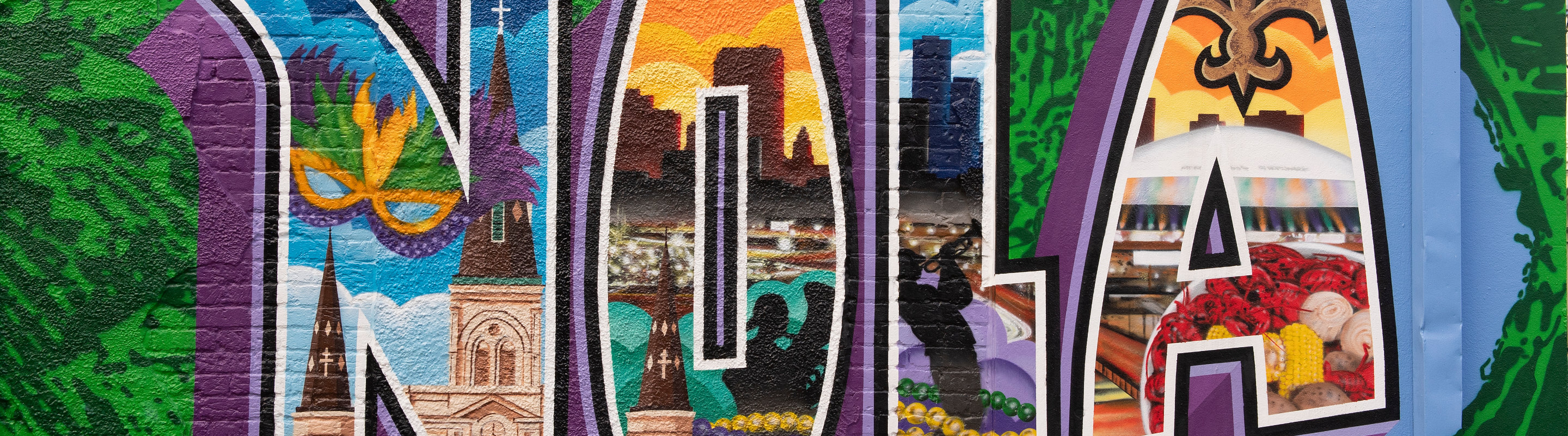 NOLA wall painting